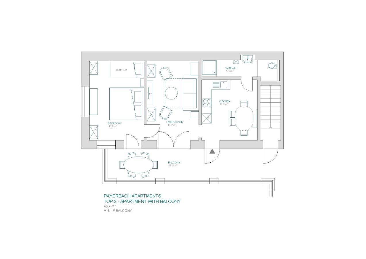Payerbach Apartments Luaran gambar